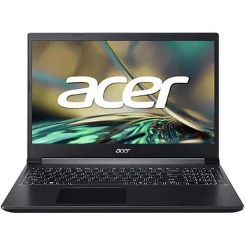 Ігровий ноутбук ACER Aspire 7 A715- 43G- R6F0 AMD Ryzen 7 5825U до 4, 5 ГГц, 15, 6 Full HD, 16 ГБ, SSD 512 ГБ, NVIDIA GeForce RTX 3050 Ti 4 ГБ, Free Dos, чорний