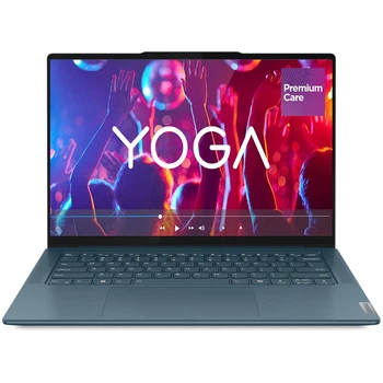 Ноутбук Lenovo Yoga Pro 7 14AHP9 AMD Ryzen™ 7 8845HS pana la 5. 1GHz, 14. 5, 3K, IPS, 120Hz, 16GB LPDDR5x, 1TB SSD, NVIDIA® GeForce RTX™ 3050 6GB GDDR6, No OS, Tidal Teal