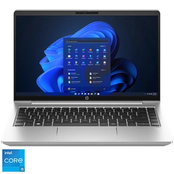 Ноутбук HP ProBook 440 G10 Intel® Core™ i5- 1334U до 4, 6 ГГц, 14 дюймів, Full HD, IPS, 16 ГБ DDR4, 512 ГБ SSD, Intel® Iris® Xᶱ, Windows 11 Pro, сріблястий
