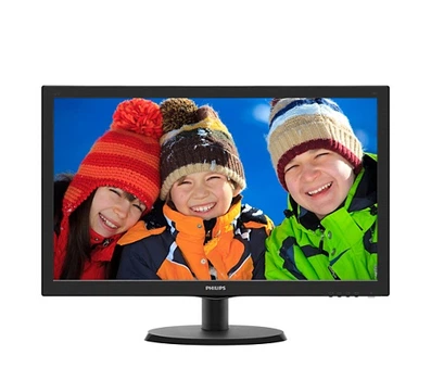 Монитор Philips 21.5" 223V5LHSB2/01 TN Black; 1920 x 1080, 5 мс, 200 кд/м2, HDMI, D-Sub
