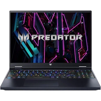 Игровой ноутбук ACER Predator Helios 16 PH16- 71- 789X, Intel Core i7- 13700HX до 5 ГГц, 16 WQXGA, 32 ГБ, SSD 1 ТБ, NVIDIA GeForce RTX 4070 8 ГБ, Free DOS, черный