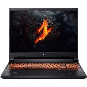 Ноутбук Acer Nitro V16 AI ANV16- 61- R221 NH. QULEX. 007, 16 дюймов 1920 x 1200, AMD AI 7 350 8 C / 16 T, 2 GHz- 5 GHz, 8 MB 16 MB cache, 16 GB DDR5, 512 GB SSD, Nvidia GeForce RTX 4050, No Os, черный