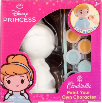 Набір для творчості Disney Princess Гіпсова фігурка з фарбами (TOYSDP252345)