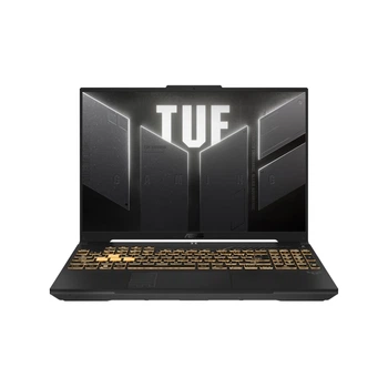 Ноутбук Asus TUF Ігровий F16 FX607VU- RL091, FX607VU- RL091, 16, Intel Core i7- 13620H (10- core), NVIDIA GeForce RTX 4050 (6GB GDDR6), 16GB 5600MHz (2x8GB) DDR5, сірий