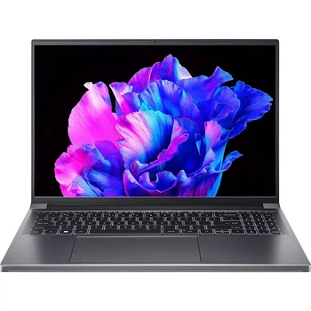 Ноутбук ACER Swift X SFX16- 61G- R93Q, AMD Ryzen 7 7840HS до 5, 1 ГГц, 16 WQXGA, 16 ГБ, SSD 1 ТБ, NVIDIA GeForce RTX 3050 6 ГБ, Windows 11 Home, Серый