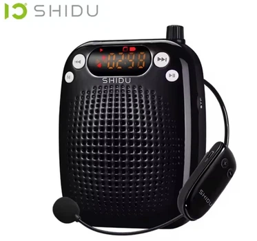 Усилитель голоса SHIDU S611 UHF, беспроводной портативный голосовой усилитель, USB