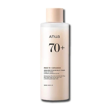 Заспокійливий тонер із церамідами Anua Rice 70 Glow Milky Toner 250 мл