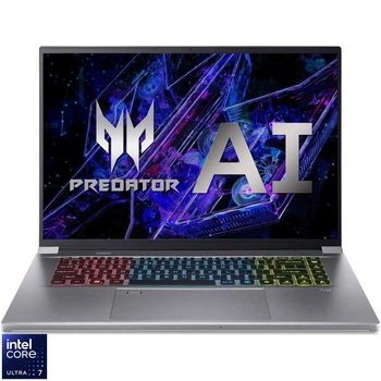 Игровой ноутбук Acer Predator Triton Neo 16 PTN16- 51- 7179 Intel® Core™ Ultra 7 155H до 4, 8 ГГц, 16 WQXGA+, IPS, 165 Гц, 32 ГБ LPDDR5X, 1 ТБ SSD, NVIDIA® GeForce RTX™ 4070, блискуче серебристый