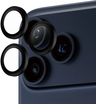 Szkło hartowane Panzer Glass  Hoops Camera Lens Protector do Apple iPhone 17 Pro/17 Pro Max/16 Pro/16 Pro Max Black (PG43455)