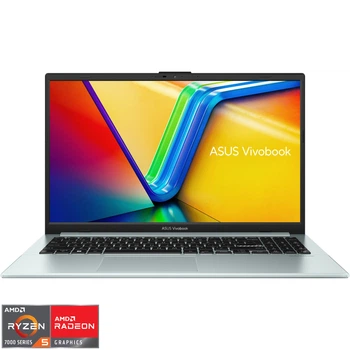 Ноутбук ASUS VivoBook Go 15 L1504FA AMD Ryzen™ 5 7520U до 4, 30 ГГц, 15, 6 дюйма, Full HD, IPS, 8 ГБ, 512 ГБ SSD, AMD Radeon™, зелено- Серый