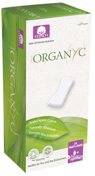 Ежедневные гигиенические прокладки Corman Organyc Light flow 24 шт (8016867008945)
