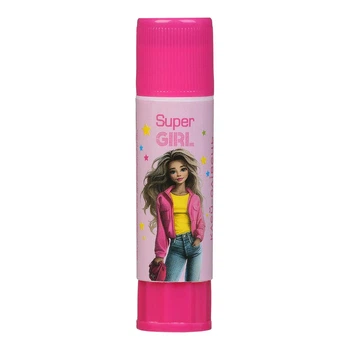 Клей-карандаш PVP ZiBi Super Girl 9г (ZB.6303)