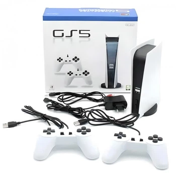 Ігрова консоль ретроприставка для телевізора dendy game station gs5 200 ігор 8 bit
