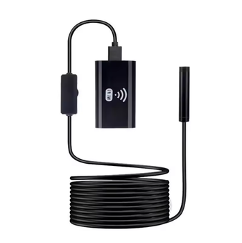 Эндоскоп Wi-Fi / USB HD 720p — 1 метр, бороскоп с жёстким кабелем для телефона и смартфона