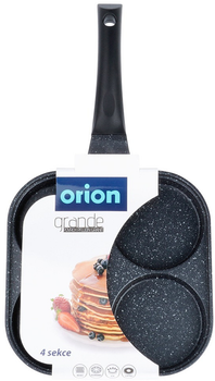 Patelnia do jajek Orion Grande granitowa na 4 otwory 22 cm (8592381196615)