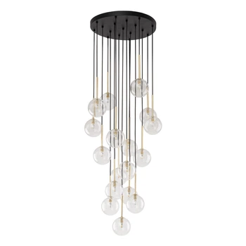 Люстра TK-Lighting 5945 Nilos Black/Gold