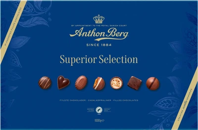 Шоколадні цукерки Anthon Berg Superior Selection 1000 грам