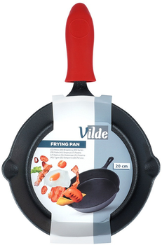 Patelnia Vilde Cast Line żeliwna z nakładką na uchwyt 20 cm (5904316471729)