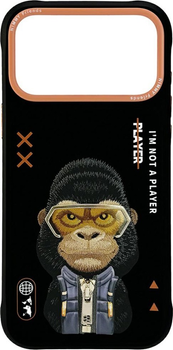 Панель Nimmy Cool&Cute 2.0 Gorilla для iPhone 17 Pro Black (6971080313882)