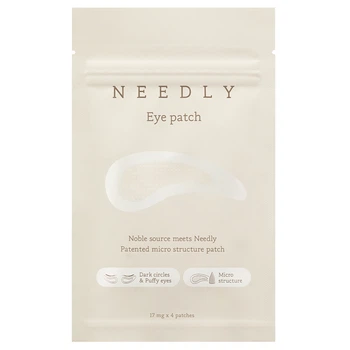 Микро игольные патчи для кожи вокруг глаз Needly Eye patch, 4 шт