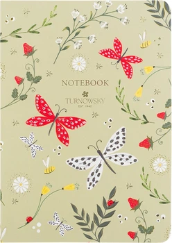 Записная книжка Axent Secret Garden 2 Turnowsky 145x210 мм A5 80 листов в клетку (8700-18-A)