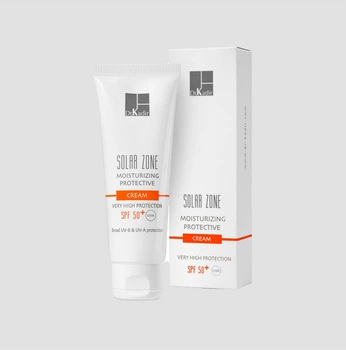 Увлажняющий солнцезащитный крем для лица Dr.Kadir Solar Zone Moisturizing Protective Cream SPF 50+, 75 мл