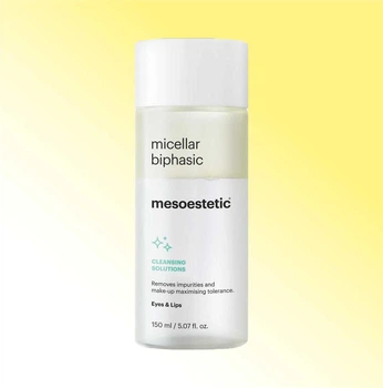 Двухфазное мицеллярное средство для очищения кожи лица Mesoestetic Micellar Biphasic 150 мл