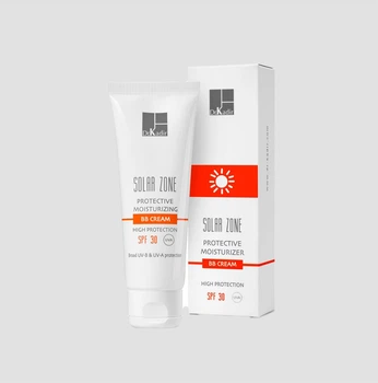 Увлажняющий солнцезащитный крем с ВВ-тоном Dr.Kadir Solar Zone Moisturizing Protective BB Cream SPF 30, 75 мл