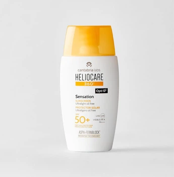 Ультралегка сонцезахисна емульсія для обличчя Cantabria Labs HELIOCARE 360 SENSATION SPF 50+ 50 мл