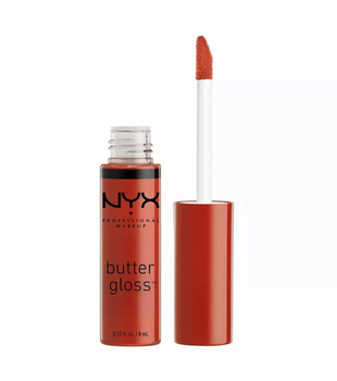 Блеск для губ с эффектом сияния NYX Butter Gloss Strawberry Jam BLG25 малиново-клубничный 8 мл