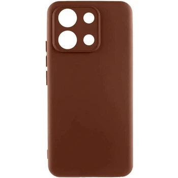 Чохол Silicone Cover Lakshmi Full Camera (AA) для Xiaomi Redmi Note 13 Pro 4G / Poco M6 Pro 4G (Коричневий / Brown)