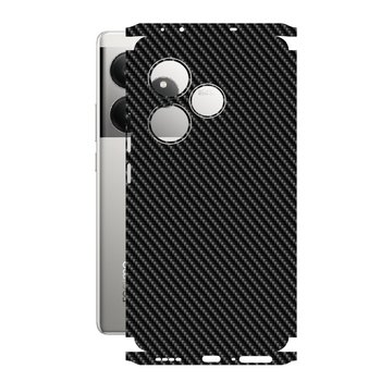 Захисна плівка StatusSKIN для Realme GT6 Корпус Вініл Карбон чорний