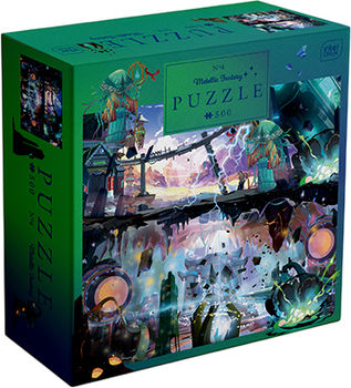 Пазлы Interdruk Metallic Fantasy Space Quest трёхслойные 500 деталей (385611)