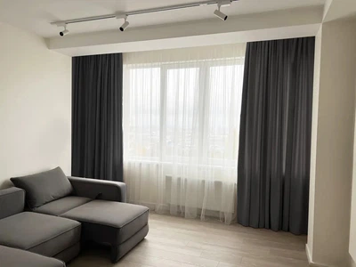 Комплект штор MANA микровелюр Diamond 200*250 см, две шторы. Цвет графитовый (505).