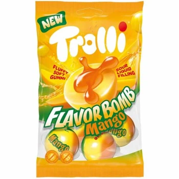 Цукерки желейні Trolli Flavor Bomb Mango - 75 g