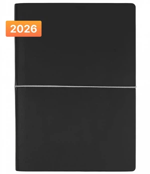 Щоденник Ciak на 2026 рік великий 15 х 21 см чорний