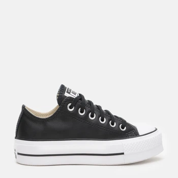 Женские кеды кожаные низкие Converse Chuck Taylor All Star Lift 561681C 40.5 (9) 26 см Black (888755796542)