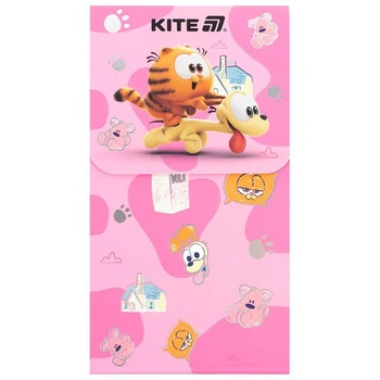 Блокнот на магните 60 листов клетка Kite Garfield GF24-092, 69915