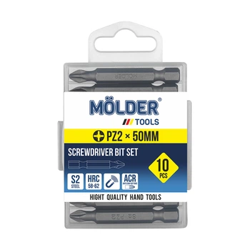 Набор бит Molder PZ2x50 мм 10 шт (MT7125010)