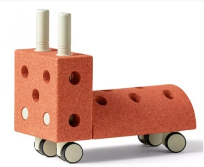 Машинка-каталка MODU Tiny Ride Burnt Orange, 12 міс.+