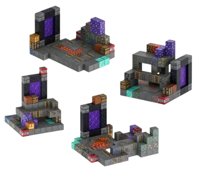 Minecraft магнитный конструктор Magnetic Cube 100 деталей кубики конструкторы для взрослых и детей майнкрафт станция