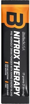 Передтренувальний комплекс Biotech Nitrox Therapy порошок 17 г Персик (5999076253562)