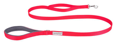 Повідець Amiplay Samba M 150 x 2 см Червоний (5907563279896)