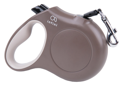 Повідець автоматичний Amiplay infini Freedom XL Коричневий (5907563279612)