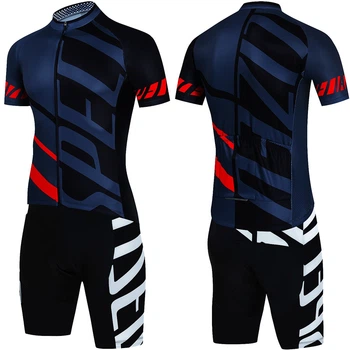 Велоформа Specialized Літо Джерсі +труси з лямками, Синій l