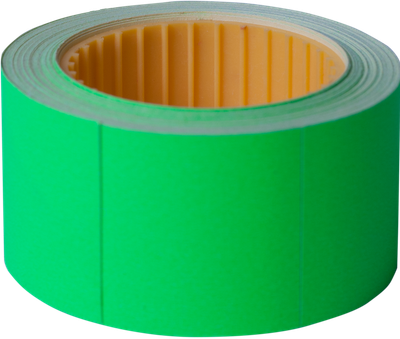 Цінник Buromax 30*40мм прямокутний 4,5м 150шт Зелений (BM.282113-04)