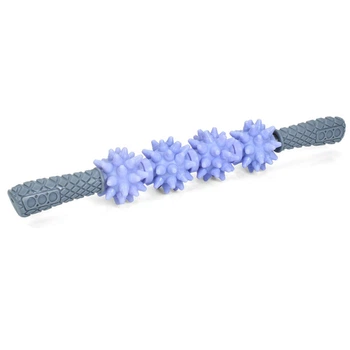 Роликовый массажер Bambi MS 4672(Violet) размер 45,5х7 см, фиолетовый