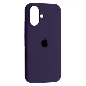 Чехол Fiji Silicone Case для Apple iPhone 17 бампер накладка Soft Touch с микрофиброй Amethyst