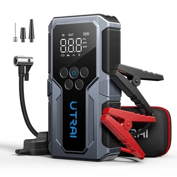 Пуско-зарядний пристрій UTRAI Jump Starter Jstar 9 (1500А, 12V, 55,5Wh) з функцією компресора