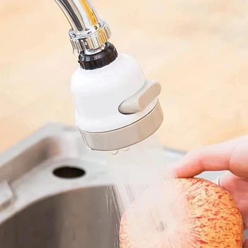 Насадка-аэратор Water Saver для смесителя поворотная 360 градусов водосберегающая для экономии воды
